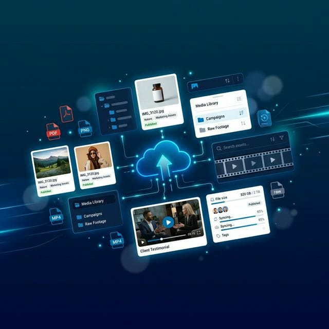 Media Storage & Visual Content: Your LinkedIn Content Library